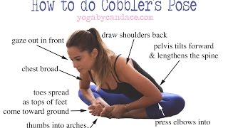 How to do Cobblers Pose [upl. by Najar]