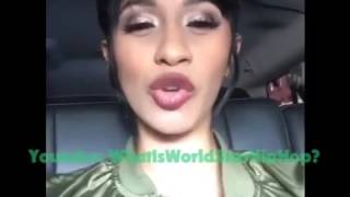 TRY NOT TO LAUGH OR GRIN 😂😸😝Cardi B Instagram Compilation 2017 March [upl. by Hgeilhsa]