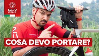 Cosa mettere nel borsello sotto sella  Ciclismo per principianti [upl. by Assital]