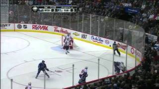 Vancouver Canucks vs Washington Capitals Highlights 102911 [upl. by Hermosa978]