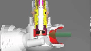 So funktioniert ein voreinstellbares Heizungsventil [upl. by Arikehs]