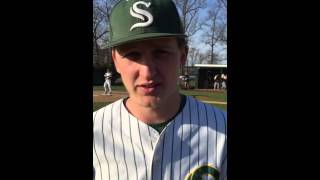 Steinert pitcher Kyle Muller discusses his strong effort against Hopewell Valley [upl. by Speroni]