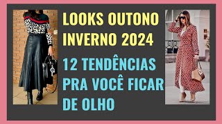 Tendências outono inverno 2024 [upl. by Lumbye]