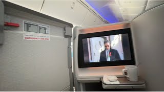 Honolulu to Los Angeles Boeing 787 Dreamliner business class [upl. by Flore879]