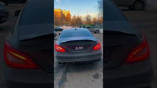 Выхлоп BRABUS Mercedes CLS [upl. by Lau]