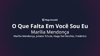 🎤 O Que Falta Em Você Sou Eu – Marília Mendonça [upl. by Torrey]