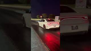 Stock Hellcat vs Stock C7Z auto 14 mile [upl. by Hedve]