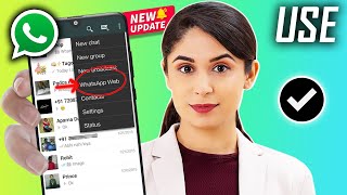 How to use whatsapp web on android  Full Guide [upl. by Karlis889]