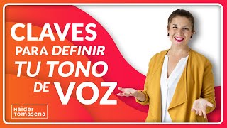 Cómo Encontrar tu Tono de Voz Ideal 🎙✅ [upl. by Attenej245]