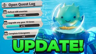 The New Dungeon Quest QUEST UPDATE Is Here [upl. by Bourgeois]