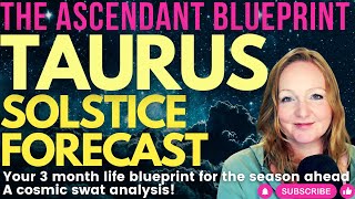 TAURUS Ascendant The Blueprint For The New Season Your 3 month forecast with New amp Full Moons 🌟⚡ [upl. by Ashbey]