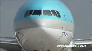 Boeing 777300ERs at Los Angeles International Airport [upl. by Notyad814]