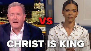 Candace Owens vs Piers Morgan HEATED Debate on Christ Is King [upl. by Gitel]