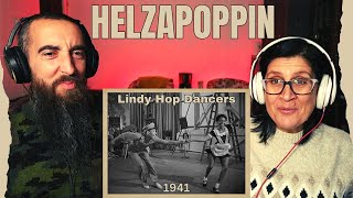 Helzapoppin  Lindy Hop Dancers REACTION with my wife [upl. by Olly443]