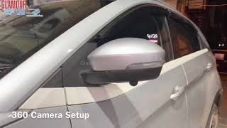 BANGALORE’S FIRST INSTALLATION OF 360 CAMERA SETUP IN TATA NEXON amp PROJECTOR FOG LAMP 📞9986031792 [upl. by Gina]