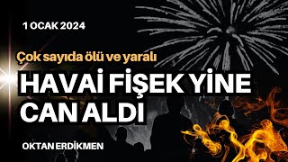 Almanyada havai fişekler can aldı  1 Ocak 2024 Oktan Erdikmen [upl. by Airak]