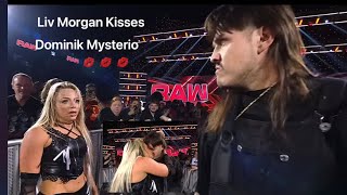 Liv Morgan Kisses Dominik Mysterio [upl. by Tham]