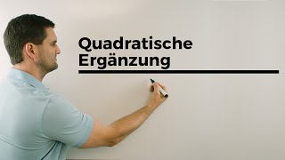 Quadratische Ergänzung Grundlagen mit Minus 2Binom  Mathe by Daniel Jung [upl. by Aylsworth253]