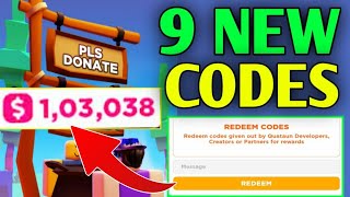 UPD🥺PLS DONATE REDEEM CODES 2024  ROBLOX PLS DONATE CODES  PLS DONATE CODES [upl. by Ekihc]