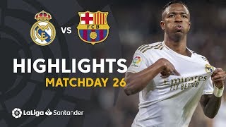 Highlights Real Madrid vs FC Barcelona 20 [upl. by Namie]