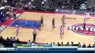 Caron Butler is not impressed with Brandon Jennings ballhandling [upl. by Anivek]