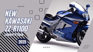 2025 New Motorcycle Kawasaki ZZR1100 Introduced The Legend Is Back [upl. by Ekaj]