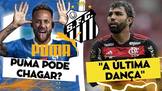 PUMA NO SANTOS  GABIGOL FAZ POSTAGEM ENIGMÁTICA [upl. by Annahsirhc]