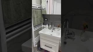 Banyo ve duşakabin temizliği part 2 asmr satisfying cleaning vlog shorts [upl. by Nosloc]