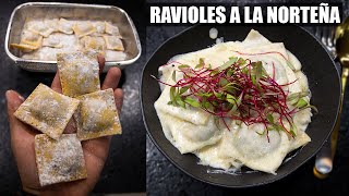 Asi cocino mis Ravioles a la norteña  Abelca [upl. by Narmi]