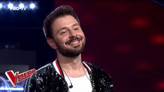 Bogdan Ioan  Cant feel my face  Semifinala  Vocea Romaniei 2018 [upl. by Nerrak581]