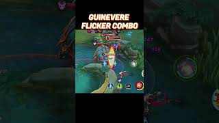 GUINEVERE FLICKER COMBO mobilelegends mlbb [upl. by Milly115]