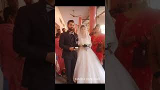 Sister Romika Masih Marriage Video shorts ।। Masihi Sansaar [upl. by Hgielsa]