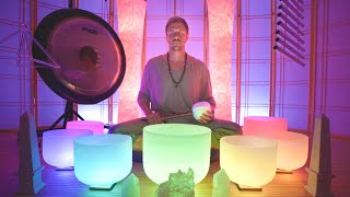 13 Chakras Activation Sound Bath  Uniting the Bodymind with the Higher Realms  13 Frequencies [upl. by Kamillah263]