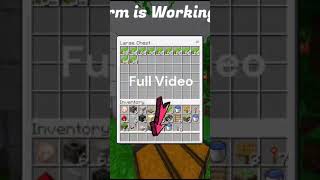 SIMPLE 120 KELP XP FARM TUTORIAL Minecraft Bedrock minecraft shorts youtubeshorts [upl. by Airrotal]