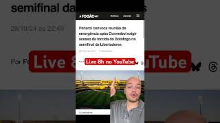 🚨⚠️ PEÑAROL ARREGOU LIVE 8h NO YOUTUBE shorts [upl. by Lekzehcey]