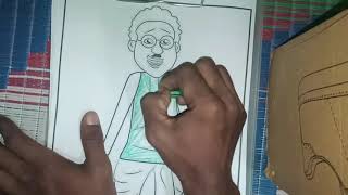 Today I A Drawing Doctor Jhotka Carton Man Full VIdeo [upl. by Eelinnej]