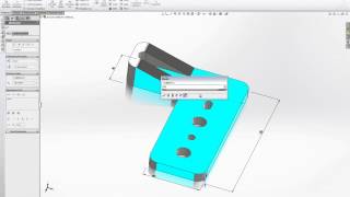 Mirror Parts in SolidWorks [upl. by Asoramla]