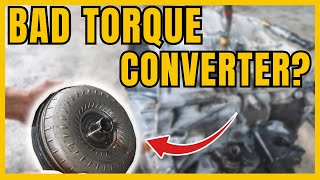 6 Bad Torque Converter Symptoms and Replacement Cost  Signs Torque Converter is BAD [upl. by Figone4]