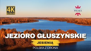 JEZIORO GŁUSZYŃSKIE JESIENIĄ 4K [upl. by Hatti]