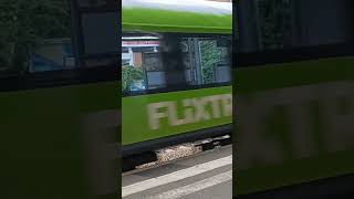 FLX Flixtrain Durchfahrt in HamburgHarburg [upl. by Tadeo293]