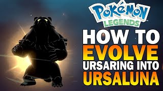 How To Evolve Urasring Into URSALUNA Pokemon Legends Arceus [upl. by Morton]