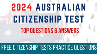 2024s BEST Australian Citizenship Test Questions ANSWERED [upl. by Sawyer]