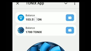 TONIX APP withdraw  TONIX APP Ton balance  How to withdraw Ton In TONIX bot tonix toncoin tech [upl. by Enived]