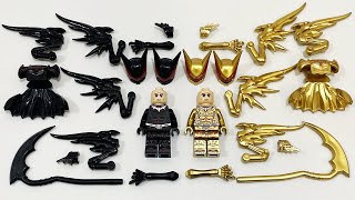 LEGO Batman  Hell Armored Batman  Hellbat Armor  Unofficial Lego Minifigure batman [upl. by Geller]