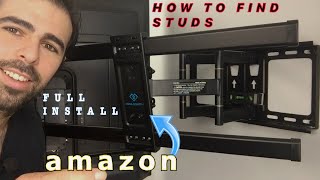 How to Install a TV Wall Mount  PERLESMITH TV Wall Mount Review [upl. by Abott750]