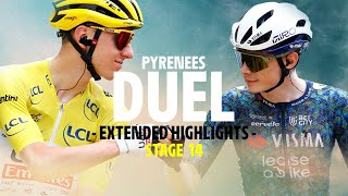 Extended Highlights  Stage 14  Tour de France 2024 [upl. by Otreblif]