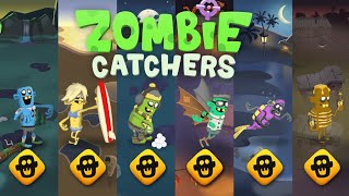 zombie catchers all Level 2 zombies zombiecatchersgame [upl. by Lassiter967]