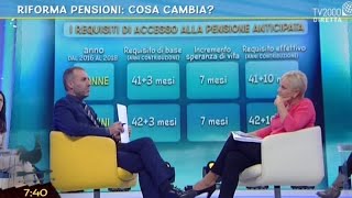 Riforma pensioni cosa cambia [upl. by Jamey]