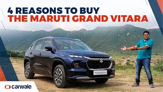 4 Important reasons to buy the Maruti Suzuki Grand Vitara [upl. by Aihsoj]