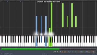 Tristam amp Braken  Far Away Synthesia Piano Tutorial [upl. by Nasaj]